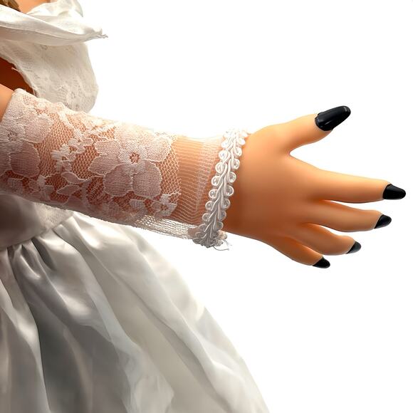 Bride of Chucky Tiffany Doll Spirit Halloween 21.5″ Child’s Play Horror Prop - Picture 7 of 7